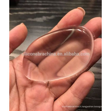 Maquillage cosmétique transparent de vente directe usine éponge de silicone 2017 chaude